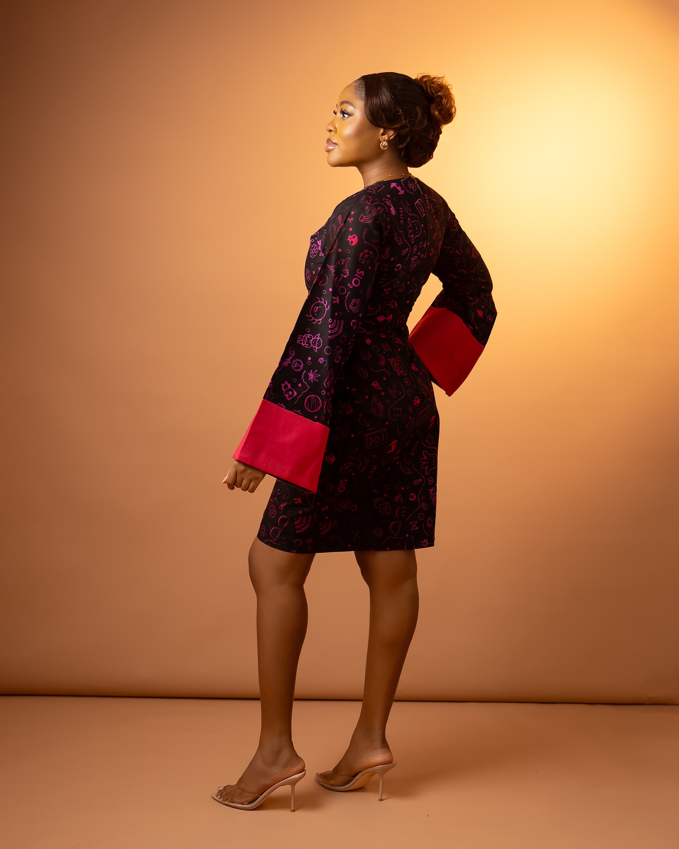 Sleek suzzy dress thumbnail 3
