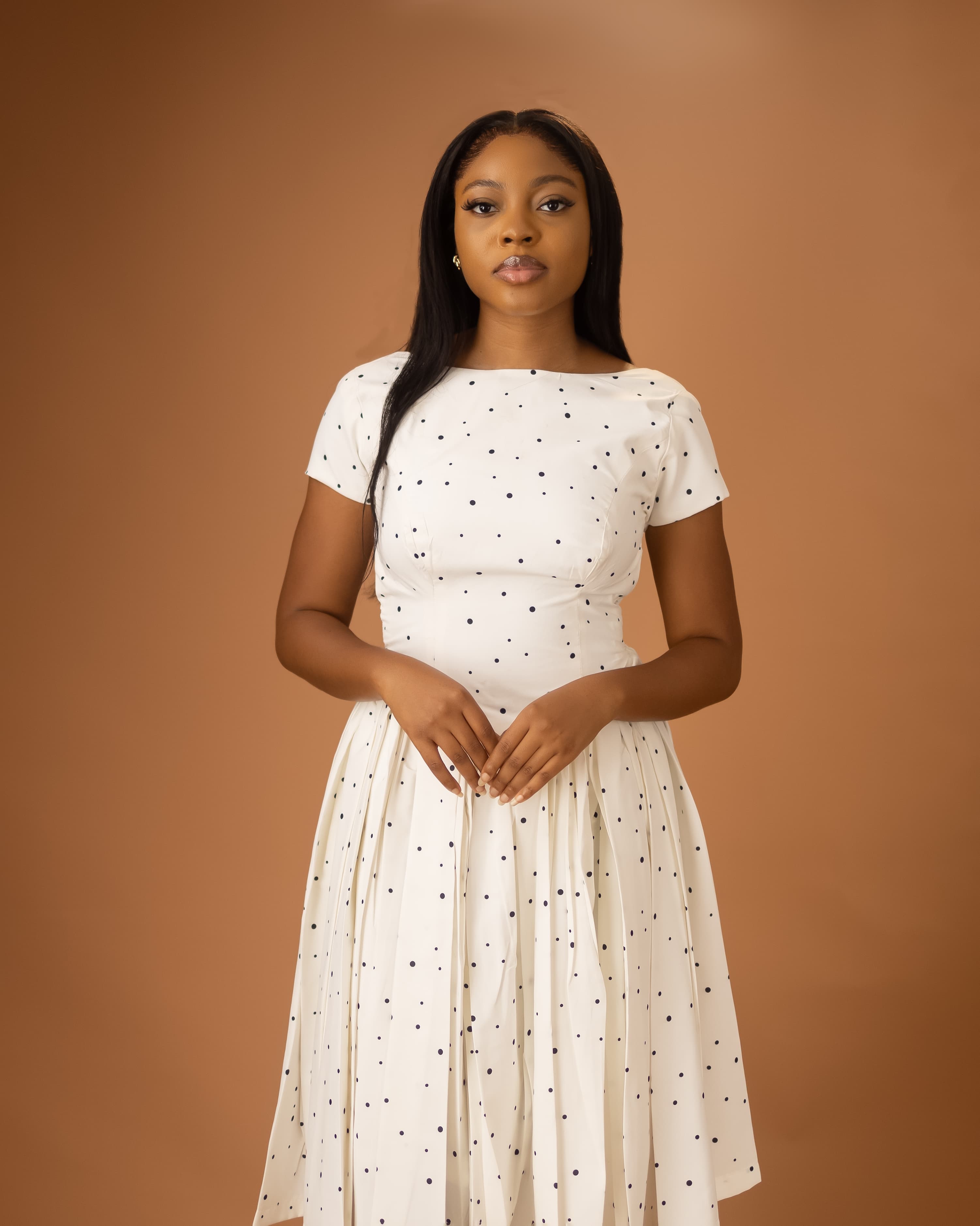 Polka dot dress thumbnail 2