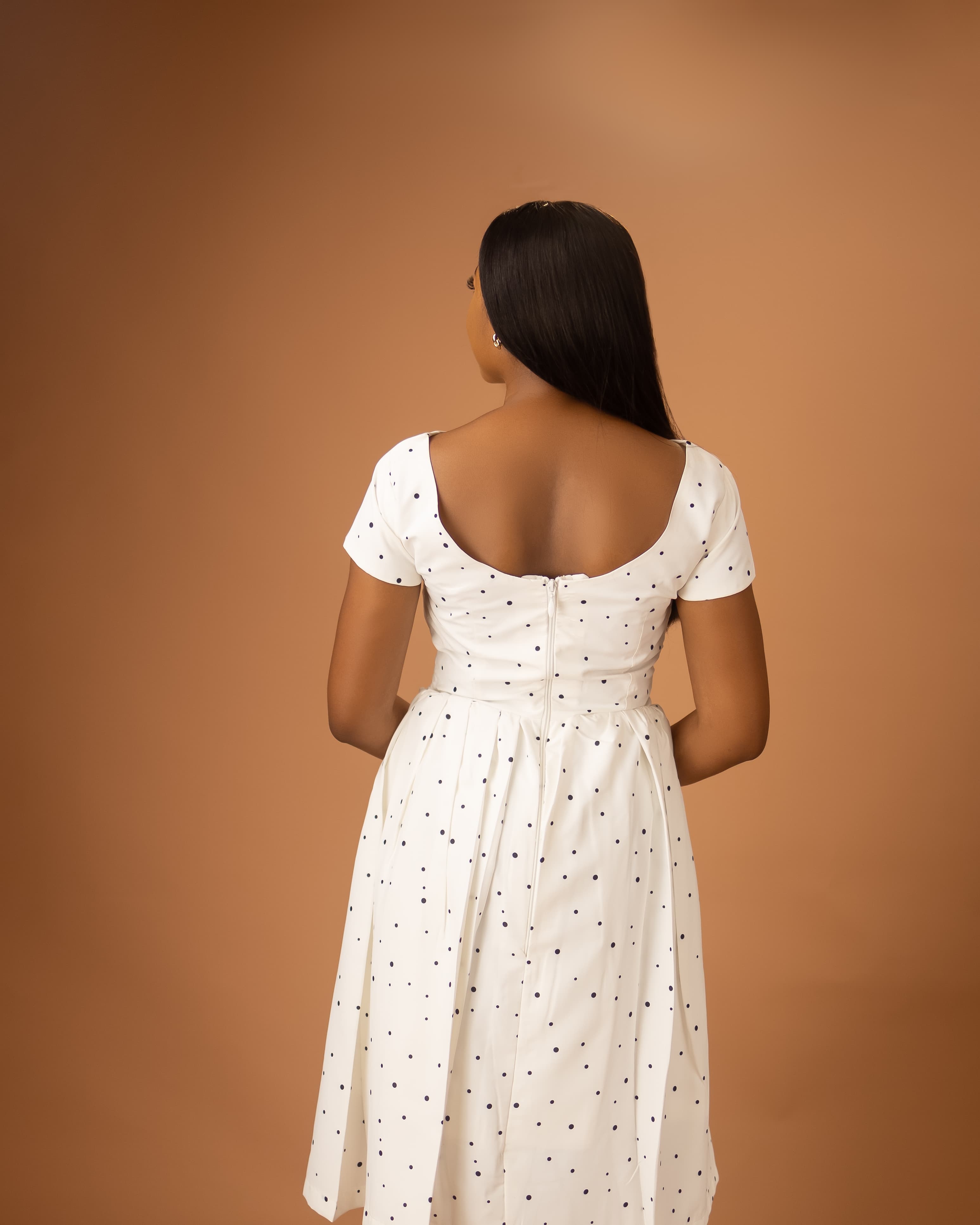 Polka dot dress thumbnail 3