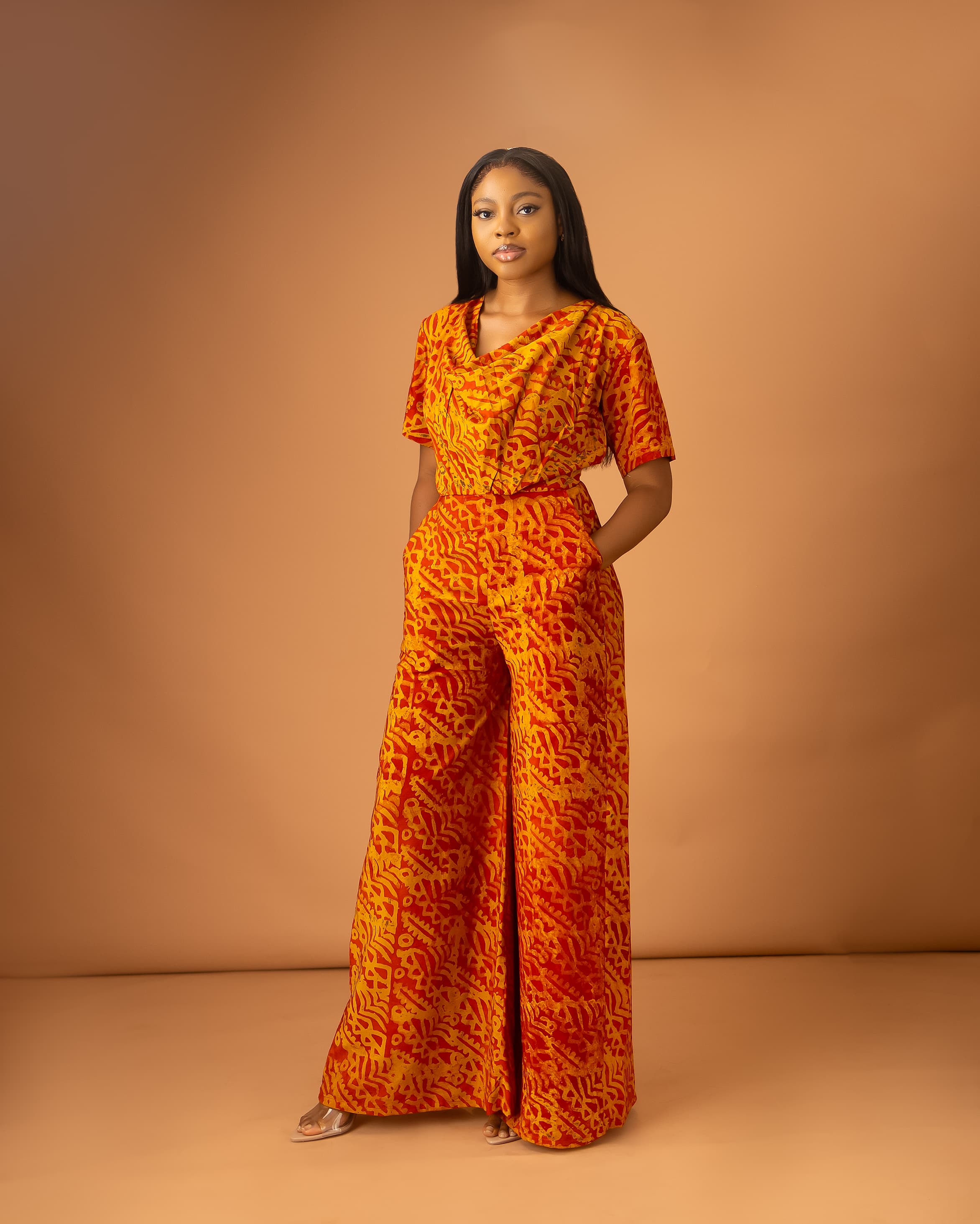 Adire jumpsuit — image 1